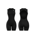 Backless Romper - Black