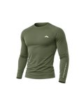 Vital Muscle Long-Sleeved T-shirt - Olive Green