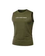 Vital Men's Vest - Olive Green